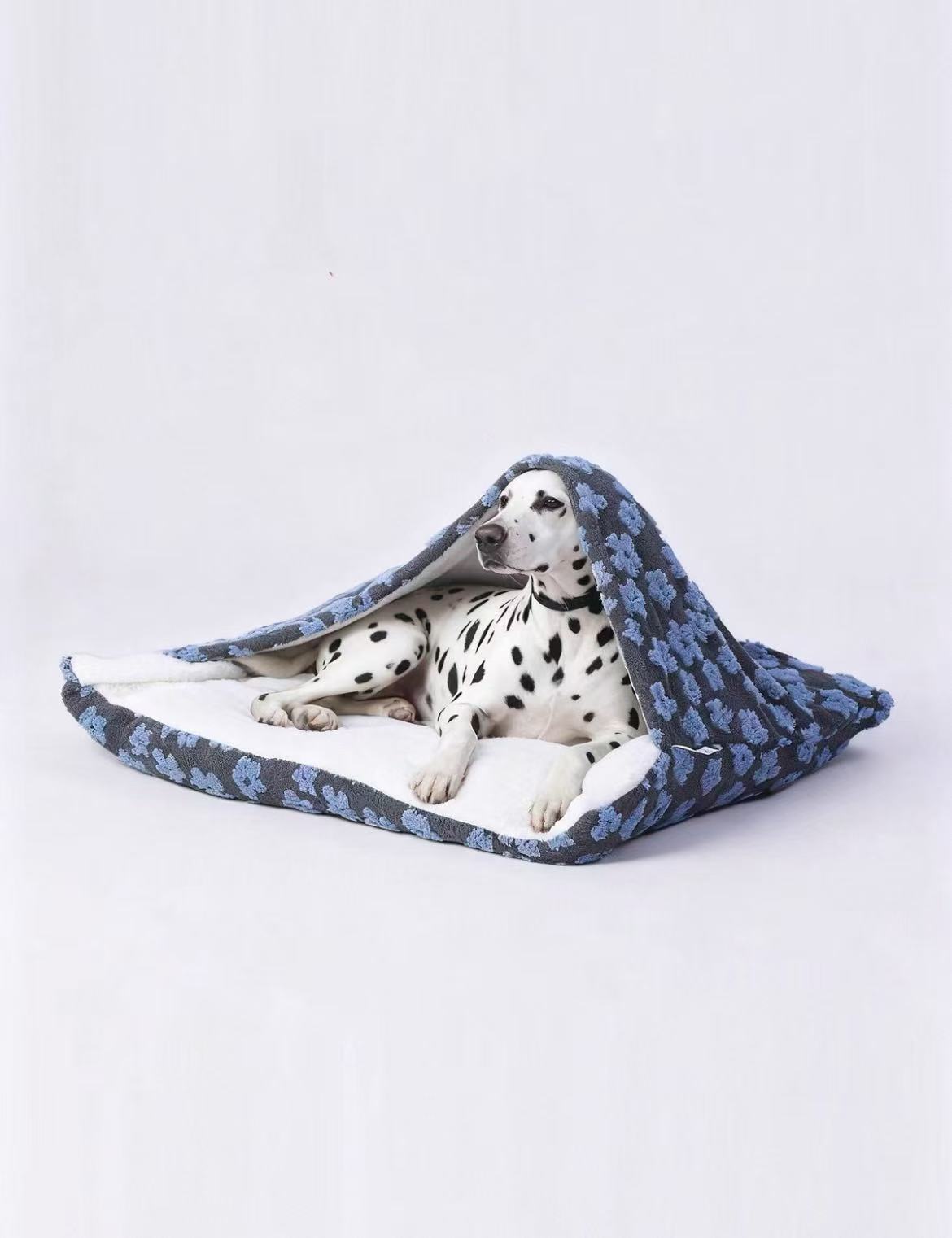 Dog Sleeping Bag Bed for Small & Medium Dogs - Winter Warm Camping Dog Nest, Enclosed Dog Pocket Bed, Removable & Washable